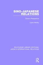 Sino-Japanese Relations: China's Perspective