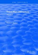 Insect-Plant Interactions (1992): Volume IV