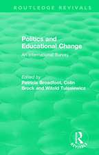 Politics and Educational Change: An International Survey