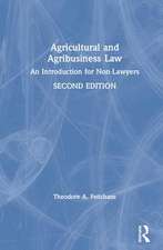 Agricultural and Agribusiness Law: An Introduction for Non-Lawyers