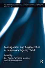 Management and Organization of Temporary Agency Work