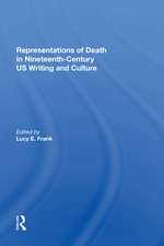 Representations of Death in Nineteenth-Century US Writing and Culture