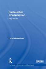 Sustainable Consumption: Key Issues