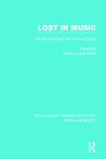 Lost in Music: Culture, Style and the Musical Event