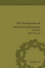 The Development of International Insurance