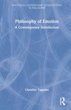 Philosophy of Emotion: A Contemporary Introduction