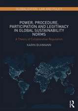 Power, Procedure, Participation and Legitimacy in Global Sustainability Norms: A Theory of Collaborative Regulation