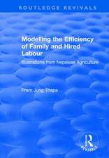 Modelling the Efficiency of Family and Hired Labour: Illustrations from Nepalese Agriculture