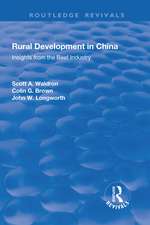 Rural Development in China: Insights from the Beef Industry