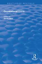 Occupational Crime