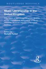 Music Librarianship in the UK:: Fifty Years of the British Branch of the International Association of Music Librarians