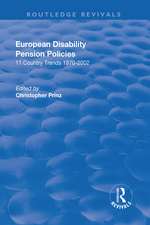 European Disability Pension Policies: 11 Country Trends 1970–2002