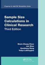 Sample Size Calculations in Clinical Research