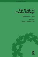 The Works of Charles Babbage Vol 1