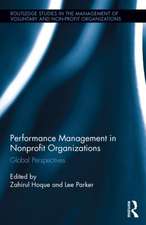 Performance Management in Nonprofit Organizations