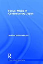 Focus: Music in Contemporary Japan