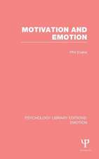 Motivation and Emotion (PLE: Emotion)