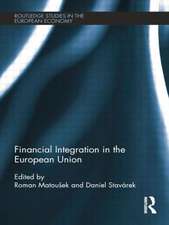 Financial Integration in the European Union