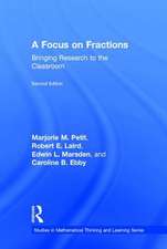 A Focus on Fractions: Bringing Research to the Classroom