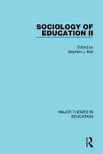 Sociology of Education II