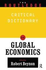 Routledge Companion to Global Economics