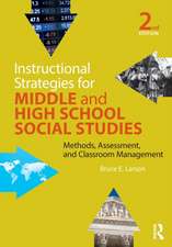 Instructional Strategies for Middle and High School Social Studies