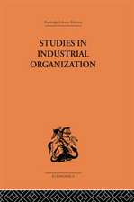 Studies in Industrial Organization