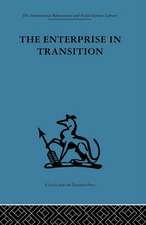 The Enterprise in Transition: An analysis of European and American practice