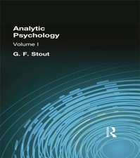 Analytic Psychology: Volume I