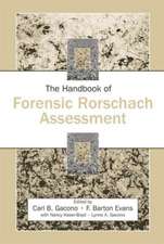 The Handbook of Forensic Rorschach Assessment