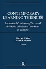 Contemporary Learning Theories: Volume II: Instrumental Conditioning Theory and the Impact of Biological Constraints on Learning