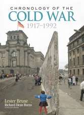 Chronology of the Cold War: 1917–1992