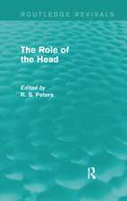 The Role of the Head (Routledge Revivals)