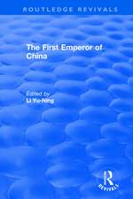 The First Emperor of China