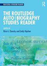 The Routledge Auto Biography Studies Reader