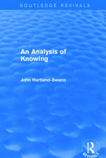 An Analysis of Knowing