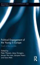 Political Engagement of the Young in Europe: Youth in the crucible