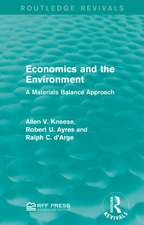 Economics and the Environment