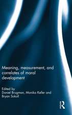 Meaning, Measurement, and Correlates of Moral Development