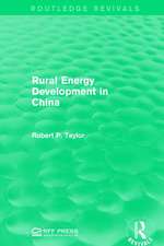 Rural Energy Development in China