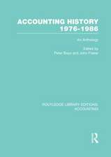 Accounting History 1976-1986 (RLE Accounting): An Anthology