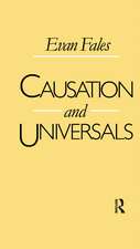 Causation and Universals