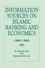 Information Sources on Islamic Banking and Economics: 1980-1990