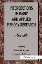 Intersections in Basic and Applied Memory Research