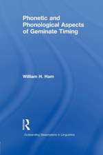 Phonetic and Phonological Aspects of Geminate Timing