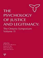 The Psychology of Justice and Legitimacy