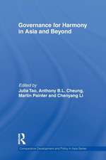 Governance for Harmony in Asia and Beyond