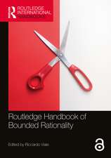 Routledge Handbook of Bounded Rationality