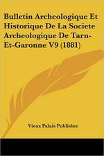 Bulletin Archeologique Et Historique De La Societe Archeologique De Tarn-Et-Garonne V9 (1881)