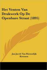 Het Venten Van Drukwerk Op De Openbare Straat (1895)